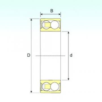 20 mm x 47 mm x 18 mm  ISB 2204-2RSTN9 Rodamientos De Bolas Autoalineables