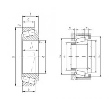 100 mm x 180 mm x 34 mm  ZVL 30220A Rodamientos De Rodillos Cónicos