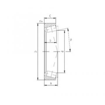 ZVL PLC63-1 Rodamientos De Rodillos Cónicos