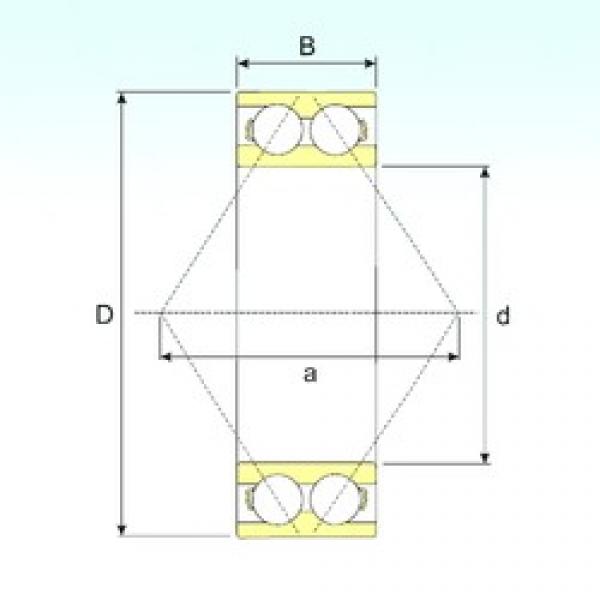 30 mm x 62 mm x 23,8 mm  CYSD 5206 Cojinetes De Bola De Contacto Angular #2 image